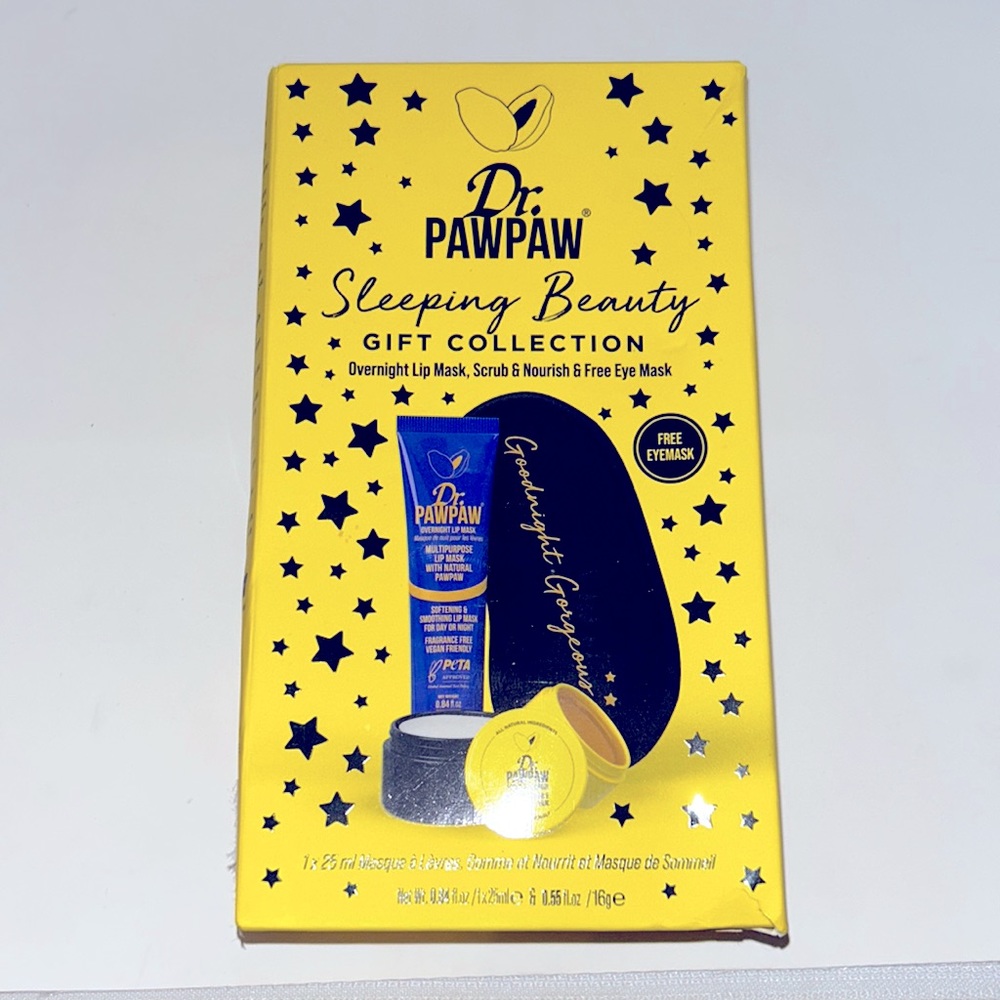 Dr. Paw Paw Sleeping Beauty Gift Collection Overnight Lip Mask Scrub & Mask